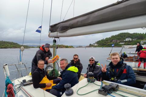Diatas Air Crew at Scottish Series 2025
